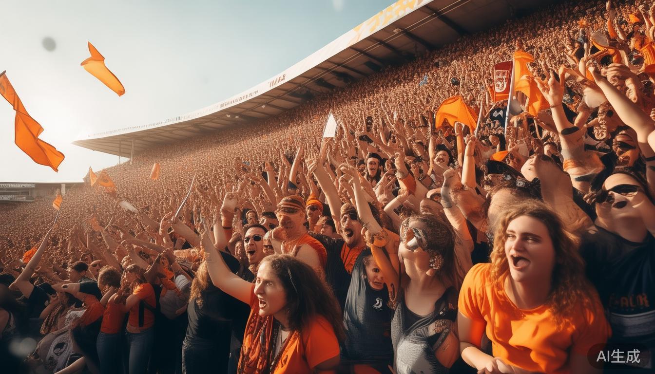 每当阿尔梅里亚在重要比赛中取得胜利，现场氛围就会达