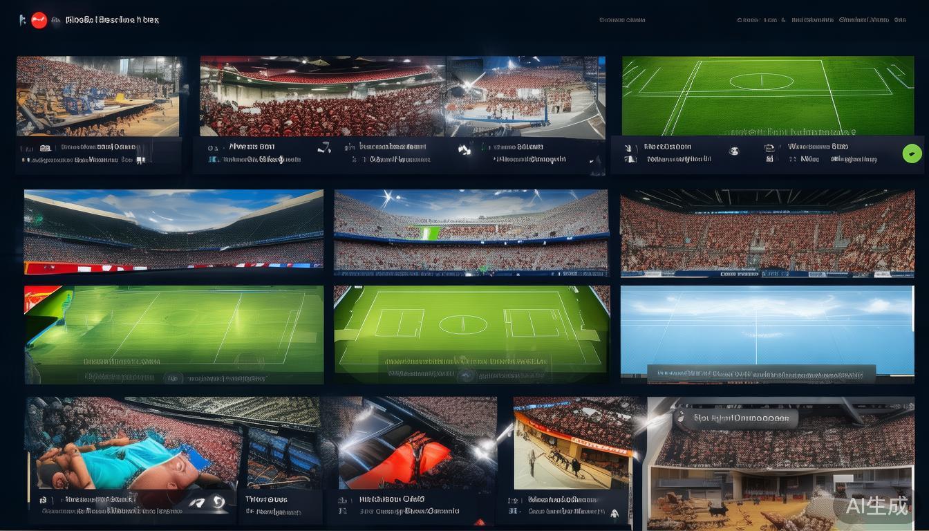 浏览赛事：首页布局合理，清晰展示各种体育项目的热门